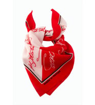Atatürk İmzalı Desenli Bandana 50*50