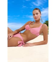Bağlamalı Simli Bikini Takımı Ergonomik Kesim Şık Detaylı Premium Kalite
