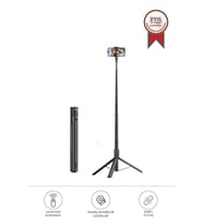 Torima TT-01 Çok Amaçlı 1.77M Kumandalı Tripod Selfie Çubuğu Siyah