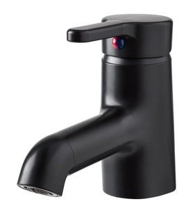 Lavabo Bataryası, Siyah, 12 cm