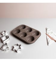 Guardini Anto 6’lı Muffin Kalıbı 27x18 cm