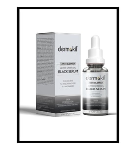 DERMOKİL Antı Blemısh Active Charcoal Black Serum 30 ml