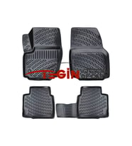 Mondeo 2010 3D Havuzlu Paspas Siyah (Karışık)
