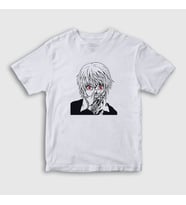 Presmono Unisex Çocuk Beyaz Kurapika Anime Hunter X Hunter T-Shirt 238918tt