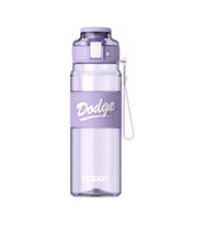 DODGE SİLİKON KEMERLİ TRITAN MATARA MOR 850 ML.