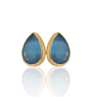 Kadir Jewellery 22 Ayar Altın Kaplama Kadın Minimal Küpe -El İşçiliği Ve Hipoalerjenik Küpe