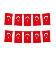 Ay Yıldız İpli Türk Bayrağı 50 Adet