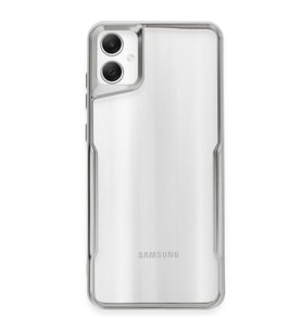 Samsung Galaxy A05 Kılıf Boyi Silikon Kapak - Gümüş