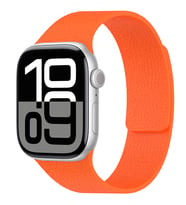 Apple Watch 10 42mm Uyumlu Zore KRD-136 Kabartma Desenli Silikon Kordon