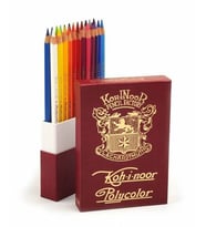 Koh-i Noor Polycolor Artist Kuru Boya Kalemi 24 Renk RETRO Özel Kutu 