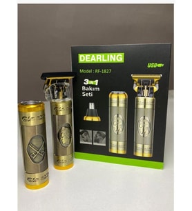 DEARLİNG RF-1827 TIRAŞ MAKİNESİ 3 IN 1 Profesyonel Tıraş Makinesi
