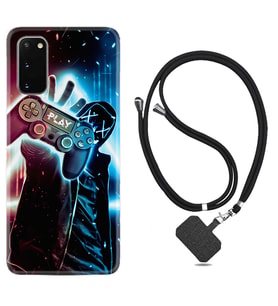 Samsung A02S A03S A10 A12 A13 A21S A22 Kılıf Boyun Askılı Silikon Play Me 1757