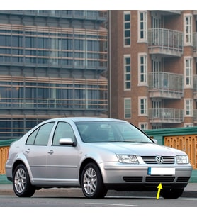 VW Bora 1999-2005 Ön Tampon Alt Orta Izgarası 1J5853677C