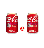 Coca Cola Cherry Float - Kiraz ve Vanilya Aromalı Gazlı İçecek 330 ml (2 ADET)