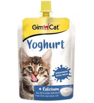 GimCat Kalsiyum İlaveli Yoğurt Kedi Ödül Maması 150 Gr