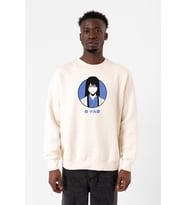 Gintama Anime Kotaro Minimal Ekru Erkek 2ip Sweatshirt