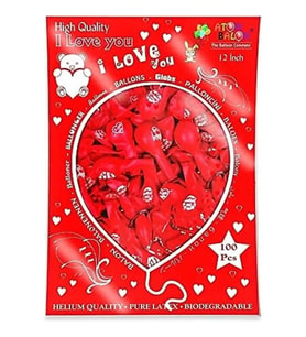 I Love You Seni Seviyorum Balon