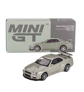 Mini GT 1:64 Nissan Skyline GT-R (R34) V-Spec II Nür Millenium