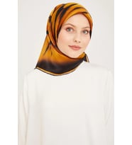 Armine Nostalji Serisi %100 Sura İpek Eşarp 9020D 09