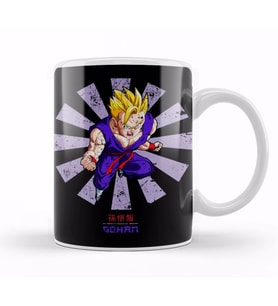 Gohan Dragon Ball Z Retro Japanese Kupa Bardak Porselen