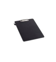 Kapaksız Sekreterlik A4 100 Yaprak Kapasiteli Rainbow Clip Board Vegan 23x33 cm (Siyah)