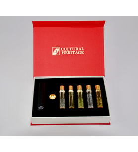 Cultural Heritage, Discovery Set,  For Women, Travel Set , 5'Li  Twist Up Atomizer 40 Ml Exclusive Luxury Parfums