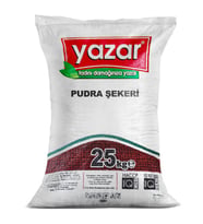 Yazar Saf - Karışımsız ( Arılar için) Pudra Şekeri 25 Kg.
