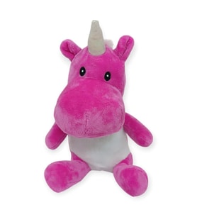 Peluş Sevimli Hayvanlar 20 cm - Koyu Pembe Unicorn