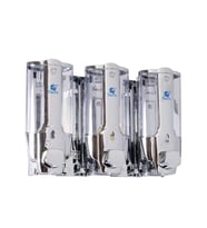 Omnipazar Xinda ZYQ138ST Sıvı Sabun ve Şampuan Dispenseri 3'lü Krom 3x380 ml