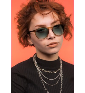 Erica Cappucino Güneş Gözlüğü (Siyah - Turuncu)