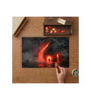 Yanardağ - Gece - Deniz Tasarımı 240 parça Ahşap Puzzle Ahşap Kutuda MP03366