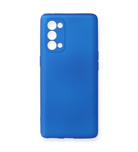Oppo Reno 5 Pro Kılıf First Silikon - Mavi