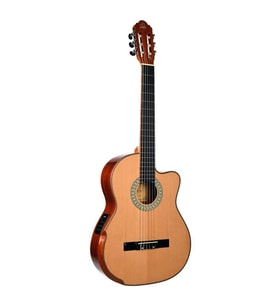 Solares SCS100CNEQ Elektro Klasik Gitar (Natural)