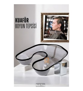 Kuaför Boyun Tepsisi Perma Boya Giysi Koruyucu