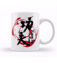Kung Fu Chinese Kung Fu Kupa Bardak Porselen