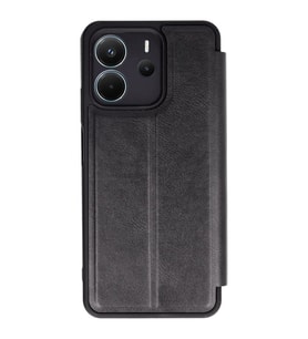 Xiaomi Redmi Note 14 4g Kılıf Flip Cover - Siyah
