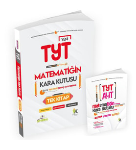YKS-TYT Matematiğin Kara Kutusu TEK KİTAP Dijital Çözümlü Konu Özetli ÖSYM