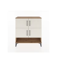Arges Şifonyer 4 Raflı 4 Kapaklı 88x30x96 Çam-Aytaşı