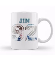 Bts Jin  Kupa  Bardak  Porselen