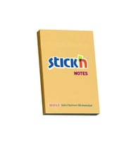 Hopax Stickn 76x51mm Yapışkanlı Not Kağıdı Pastel Kavun içi 100 Yaprak (1 Paket 12 Adet)