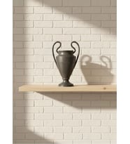 Füme Şampiyonlar Kupası 25cm Modern Dekor Ödül Biblo