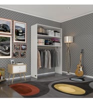 Kenzlife giysi dolabı hayrettin 180*120*40 byz gardırop