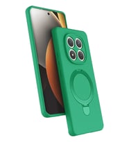 Mey İthalat® Redmi Note 15 Pro 4G Regal Magsafe Standlı Kapak - Yeşil