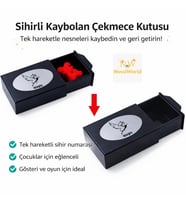 Herşeyi Kaybeden Sihirli Kutu Sihirli Çekmece 3x10x7 cm