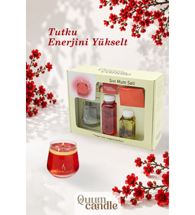 Sıvı Mum Seti (Kırmızı)