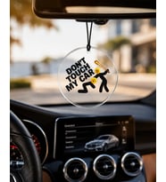 Don’t Touch My Car Pleksi Araç Dikiz Aynası Süsü