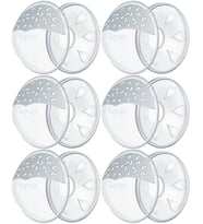 Mycey Ultra Yumuşak Göğüs Kalkanı Seti (6 Lı Set) (Şeffaf)