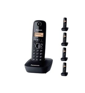 Panasonic KX-TG1611 Dect Telefon 5 Li Set