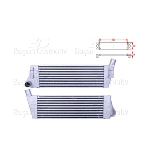 Renault Megane Grand Scenic 1.5 DCI 1.9 DCI 2.0 2003 ve Sonrası Turbo Radyatörü (Intercooler)