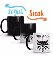 Geralt Witcher 3 Wild Hunt Sihirli Kupa Bardak Porselen